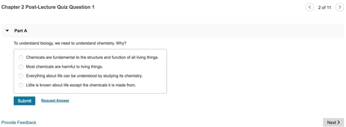 Chemistry quiz 5 chapter review