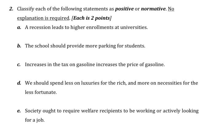Statements classify normative each positive following solved transcribed text show problem been has